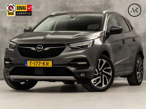 Opel Grandland X 1.2 Turbo Innovation Automaat (APPLE CARPLAY, GROOT NAVI, CLIMATE, SPORTSTOELEN, GETINT GLAS, KEYLESS, ELEK ACHTERKLEP, NIEUWSTAAT)