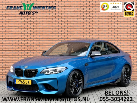 BMW M2 2-serie Coupé DCT | 370 PK! | Harman/Kardon | DAB | Leder | Carbon | Camera | 19" Lichtmetaal | Lane Assist | LED | Memory Seat | Navigatie | Cruise Control |
