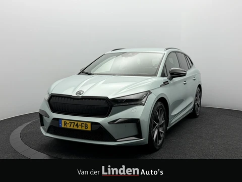 Škoda Enyaq iV 60 Sportline SOH 94,4% | Trekhaak | Matrix Led | Stoel/Stuurverwarming | Cruise Control Adaptief | Camera | Navigatie
