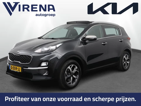 Kia Sportage 1.6 T-GDI DynamicPlusLine Automaat - Schuif-/kanteldak - Trekhaak - Keyless - Stoelverwarming - Apple CarPlay/Android Auto - Fabrieksgarantie tot 10-2026