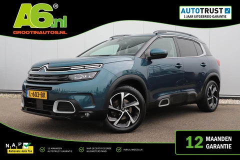 Citroen C5 Aircross 1.2 PureTech Business Plus 131PK Automaat Trekhaak Panoramadak Navigatie Achteruitrijcamera Climate Cruise Control Carplay Android