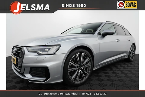 Audi A6 Avant 50 TFSi e Quattro S edition, SOH 93% | Pano | Navi & CarPlay | Trekhaak | Led