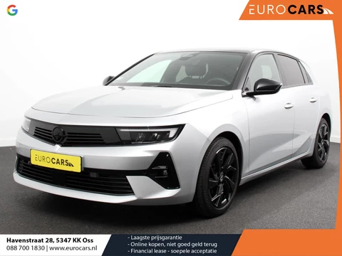 Opel Astra 1.2 Automaat GS Line  Climate control Adaptive cruise control LED Voorstoelen verwarmd Stuurwiel verwarmd Achteruitrij camera 360* Sfeer verlichting Apple carplay/ Android auto