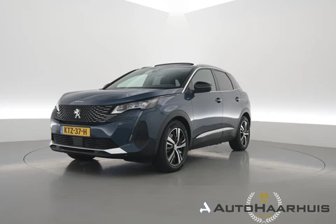 Peugeot 3008 1.6 HYbrid 225 GT | Rijklaar! | Pano | Adapt. Cruise | Camera + PDC | Keyless | Navi | Apple CarPlay | Dodehoek