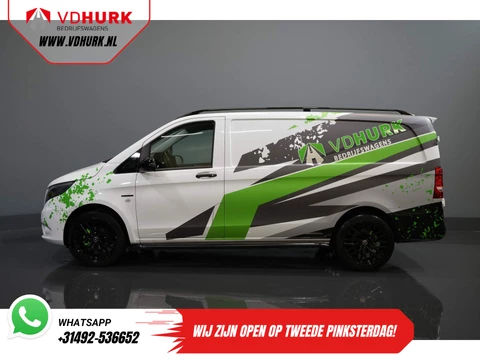 Mercedes-Benz eVito DEMO BPM VRIJ! 19"/ HG Zwart Pakket/ Spoiler/Sidebars/ L2/ Navi/ Camera/ Stoelverw.