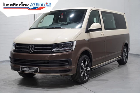 Volkswagen Transporter 2.0 TDI 150 pk Dubbel Cabine Lang Airco ECC, Camera, 18" LMV, LED Koplampen, Sidebars, 6-Zits