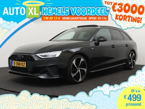 Audi A4 Avant 35 TFSI S-Line BlackLine Pano-Dak RS-Leder 19'LMV