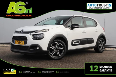 Citroen C3 1.2 PureTech Feel Navigatie Carplay Android Bluetooth Clima Cruise Rijstrooksensor