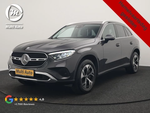 Mercedes-Benz GLC 300e 4MATIC Luxury Line 313pk Dealer O.H. | Trekhaak Af Fabriek | Adaptive Cruise | Camera | Lederen Sportstoelen Memory & Verwarmd | Sfeerverlichting | Blis | Stuur Verwarmd | Navigatie | DAB | Plug In Hybrid |