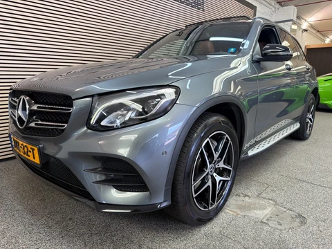 Mercedes-Benz GLC 350E 4Matic AMG-Line Panodak Leder Keyless Trekhaak Camera Incl 12Mnd Garantie