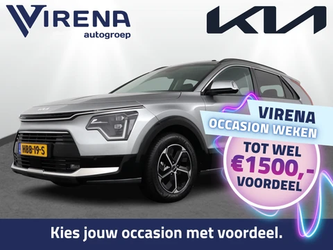 Kia Niro 1.6 GDi Hybrid DynamicPlusLine Adaptive Cruise - Stoel/Stuurverwarming - Schuif/Kanteldak - Navigatie - Apple Carplay/Android Auto - Fabrieksgarantie tot 02-2032