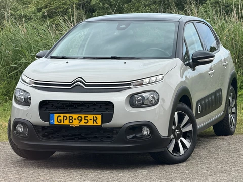 Citroen C3 1.2 PureTech 110pk Shine Automaat - Blanc Glacier - Slechts 49dkm - Fijn compleet