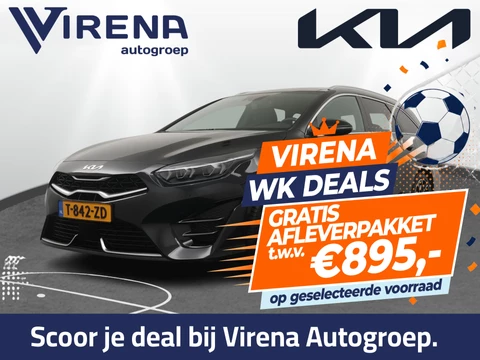 Kia Ceed Sportswagon 1.5 T-GDi GT-Line AUTOMAAT - Elektrische achterklep - Schuif/Kantel dak - Apple Carplay/Android Auto - Adaptive Cruise Control - Keyless entry - Fabrieksgarantie tot 2030