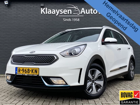 Kia Niro 1.6 GDi PHEV DynamicPlusLine AUT. | dealer onderh. | adapt. cruise | half leer | camera | apple carplay | stoel-/stuurverw.