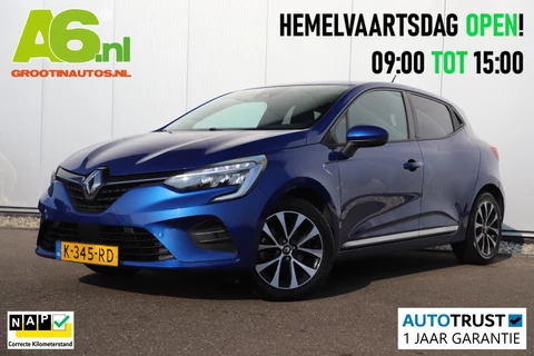 Renault Clio 1.6 E-Tech Hybrid 140 Business Zen Automaat 16 inch LMV Navigatie Carplay Android Airco Cruise Control LED Rijstrooksensor Parkeersensor
