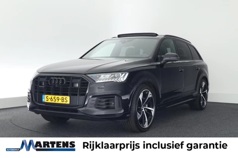 Audi Q7 55 TFSI e 381pk quattro Pro Line S Trekhaak 360Camera B&O Head-Up Keyless Virtual Cockpit Luchtvering Panoramadak 2x S-Line