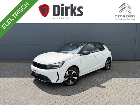 Opel Corsa-e Electric Ultimate 50 kWh (Camera - LED - Automatische Airco - Alcantara - Stoel-/- Stuurverwarming - Navigatie via APP - Parkeersensoren V+A - Two Tone - Dodehoekdetectie)