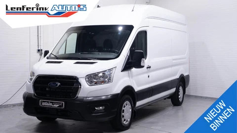 Ford Transit 2.0 TDCI 130 pk L3H3 Trend Navi, Camera, DAB+ Dodehoek Assist, Laadruimte Pakket, PDC V+A, Hoog Dak, 3-Zits