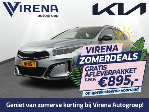 Kia XCeed 1.5 T-GDi GT-Line - Navigatie - Stoel-/stuurverwarming - Cruise Control - Climate Control - Fabrieksgarantie tot 08-2031