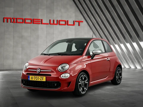 Fiat 500 1.0 Hybrid Rockstar Pano-dak/Digi.Dash/Leder/Climate/Navi/ORG NL