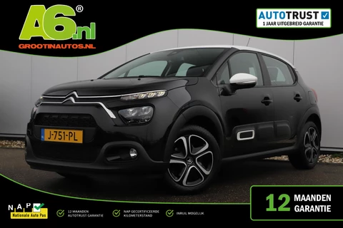 Citroen C3 1.2 Feel Carplay Android Navigatie Climate Cruise Control Rijstrooksensor Parkeersensor All-season banden!