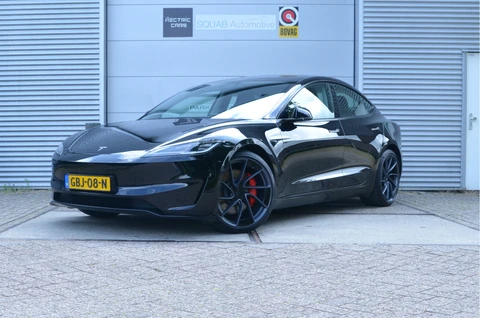 Tesla Model 3 Performance AWD 78 kWh Highland, Enhanced AutoPilot4.0 (twv 3.800,-), FSD 49,- pmnd