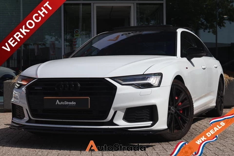 Audi A6 Limousine 55 TFSI E S-Line quattro 367pk | Carplay | Memory | B&O | Stoelverwarming | Pano | Trekhaak | Matrix LED