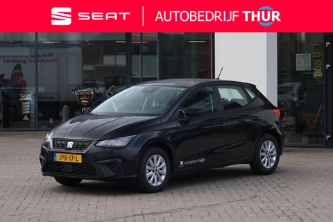 SEAT Ibiza 1.0 EcoTSI Style 95PK / 70kW, Apple Carplay & Android Auto, LED koplampen, cruise control, airco, volledig digitaal instrumentenpaneel (Virtual Cockpit), verkeerstekenherkenning, parkeersensoren achter, rijstrook behoud assistent, 15'' LMV 'Enjoy'
