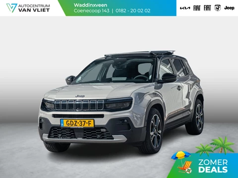 Jeep Avenger 1.2 e-Hybrid Summit | Leder & Winter Pack | Schuif/Kanteldak | Infotainment Pack | Premium Audio | Bicolore