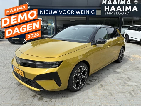 Opel Astra 1.6 Turbo Automaat Plug In Hybrid Ultimate | DEMO | Panorama Schuifkanteldak | ECC | Navigatie | Camera | Winterpakket | AGR | Alcantara | Matrix-LED | Parkilot