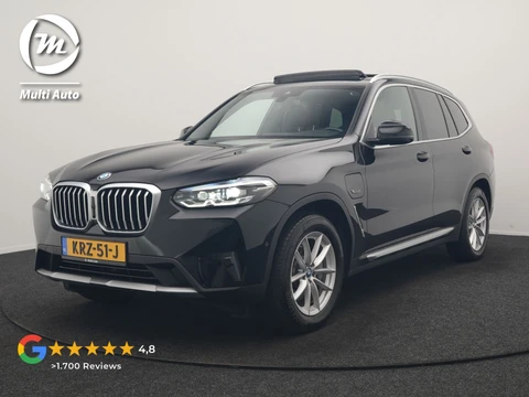 BMW X3 xDrive30e PHEV 293pk Dealer O.H | Trekhaak | Panodak | 360 Camera | Lederen Sportstoelen Verwarmd | Cruise Control | Apple Carplay | Virtual | Navigatie | DAB | 18"L.M | Plug In Hybrid |