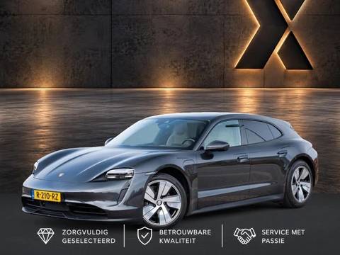 Porsche Taycan Sport Turismo 93 kWh | Innodrive | Achterasbesturing | Bose Surround Premium Sound | Adap Luchtvering | Volleder | Stoelenpack 14 weg elek | Parkeerpack | 360Cam | 19” Exclusive LM | Etc..