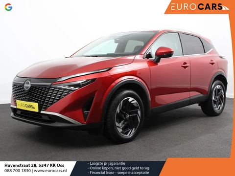 Nissan Qashqai 1.3 MHEV Automaat N-Connecta Navigatie Climate Control Sfeerverlichting Camera 360 Led Dab Verwarmde voorstoelen Adaptieve Cruise Control Digitale Cockpit Lichtmetalen Velgen