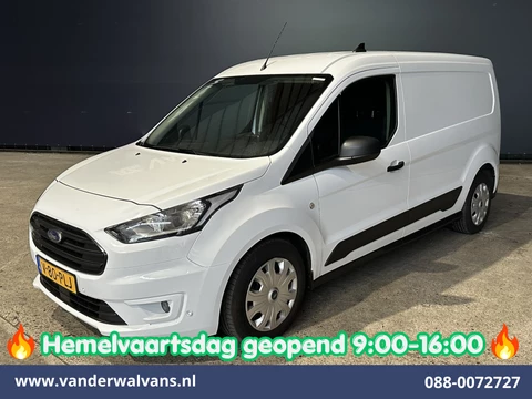 Ford Transit Connect 1.5 EcoBlue 120pk L2H1 Euro6 Airco | 3-Zits | Camera | Navigatie | Apple Carplay Stoelverwarming, Verwarmde voorruit, Parkeersensoren, Bijrijdersbank, 1500kg trekvermogen