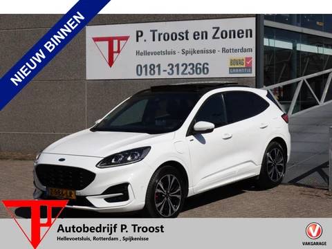 Ford Kuga 2.5 PHEV ST-Line Full option/Panoramadak/360° Camera/Head-up display/Adaptieve cruise control/Lane assist/Apple carplay/Stuurverwarming/Stoelverwarming voor+achter/Trekhaak/Dode hoek assistent/DAB/19'' Licht metaal