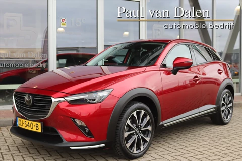 Mazda Cx-3 2.0 SKYACTIV-G 120PK AUTOMAAT GT-M Trekhaak | Navi | Memory | Keyless | Camera | Adapt.Cruise | Stoel/stuurverwarming | 