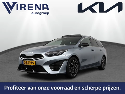 Kia Ceed Sportswagon 1.5 T-GDi GT-Line Automaat - Apple Carplay/Android Auto - Cruise Control - Dodehoekdetectie - Climate Control - Panorama Dak - Navigatie - Stoel/Stuur Verwarming - Fabrieksgarantie tot 02-2031