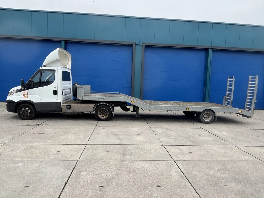 Iveco 40C18 3.0 180 PK Automaat Be Trekker + Veldhuizen P45-1 2019 Semi Dieplader – foto 10