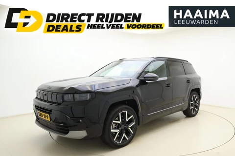 Jeep Compass 1.6 e-Hybrid Plug-In First Edition | DEMO | Lederen bekleding | Massagestoelen | Stoelventilatie en verwarming | Keyless | Climate control | Draadloze telefoonlader