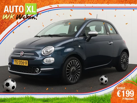 Fiat 500 0.9 81 PK TwinAir Turbo Collezione Pano-dak Leder Navi Climate