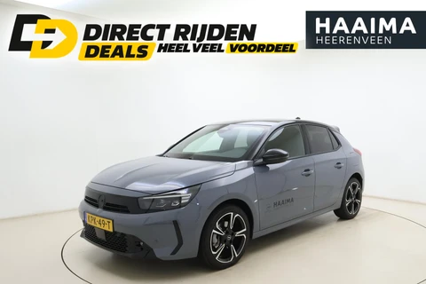 Opel Corsa 1.2 Turbo 145pk Automaat Hybrid Ultimate | DEMO | Navigatie | Climate control | Stoelverwarming | Keyless Entry | Camera | Parkeersensoren | Alcantara bekleding | Zwart dak | 17" Lichtmetalen velgen