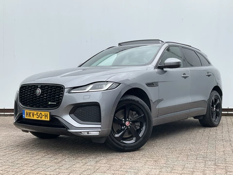 Jaguar F-PACE 2.0 P400e PHEV R-Dynamic SE Pano 360° Meridian Stoelverw+Ventilatie Leer BOMVOL!