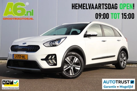 Kia Niro 1.6 GDi Hybrid DynamicLine Half Leder Carplay Android Navigatie Achteruitrijcamera Climate Cruise Control Rijstrooksensor Parkeersensor
