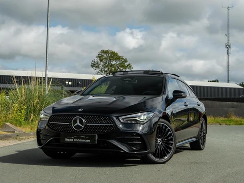 Mercedes CLA-klasse Shooting Brake 250 e AMG|Stoelverw.|Elek. trekhaak|Sfeerverlichting|Keyless|Camera|Night pakket