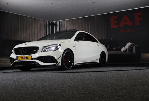 Mercedes-Benz CLA-klasse AMG 45 4MATIC Ambition / Schaalstoelen / Memory / Elek Stoelen / Cruise Control / Navi / Open Panoramadak
