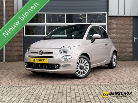 Fiat 500 1.0 Hybrid Dolcevita Panodak Navi Carplay PDC 16 inch Cruise Control