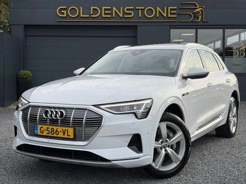 Audi e-tron e-tron 50 quattro Launch edition plus 71 kWh ✓SOH 87.83%✓Pano✓Stolverw✓Keyless✓Leder✓Virtual Cockpit✓Carplay✓Navi✓Clima✓Cruise✓Pdc V+A✓Rijstrooksensor✓19" Lm velgen✓Bj 12-2019✓N.A.P✓Apk tot 10-2027