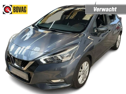 Nissan Micra 1.0 IG-T N-Connecta Climate Cruise Navi Apple Car Camera LM op 4-s.