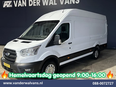 Ford Transit 2.0 TDCI 185pk L4H3 Jumbo Euro6 Airco | Camera | LED | Cruisecontrol | Verwarmde voorruit Parkeersensoren, Bijrijdersbank, 2800kg trekvermogen
