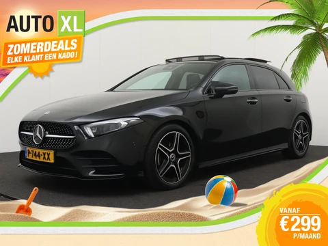 Mercedes-Benz A-Klasse 180 Aut. Business Solution AMG Pano-dak Sfeerverlichting Stoelverw.